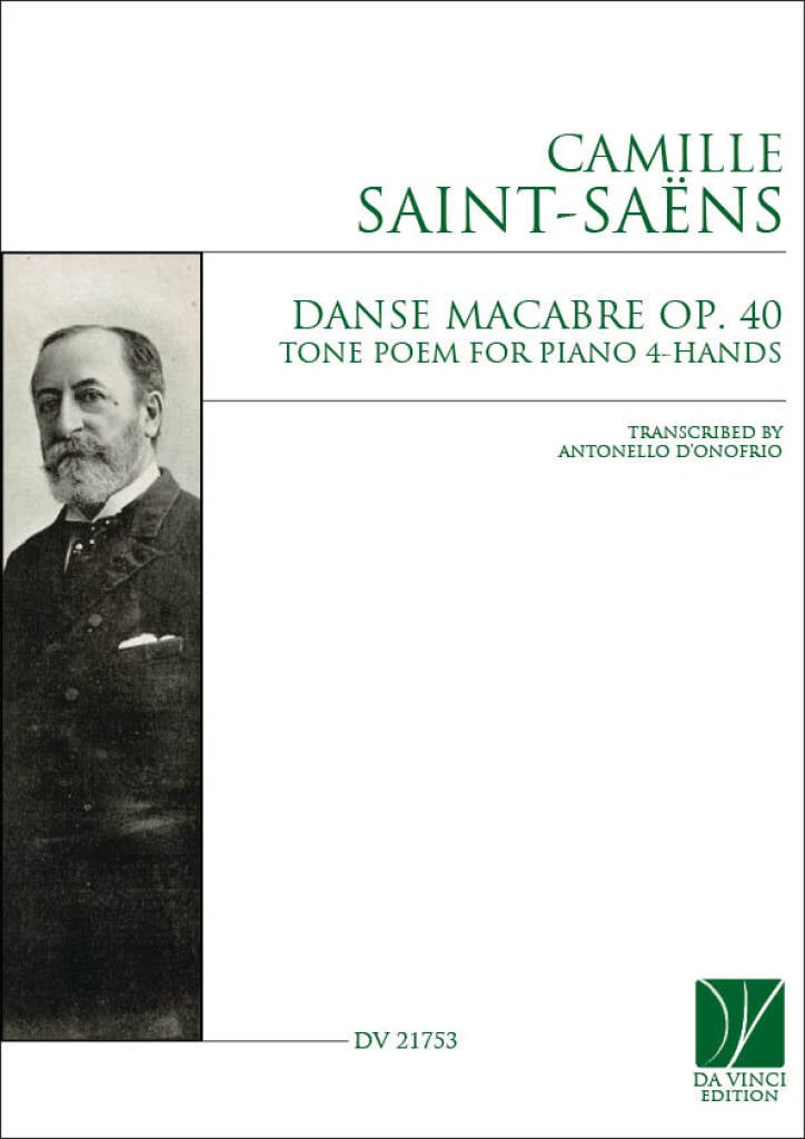 Danse macabre Op. 40, Tone Poem for Piano 4-Hands